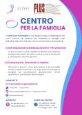 Dal mese di gennaio 2026 � attivo il nuovo Centro per la Famiglia istituito dal Plus Ogliastra in collaborazione con la �Cooperativa Sociale Antes�.